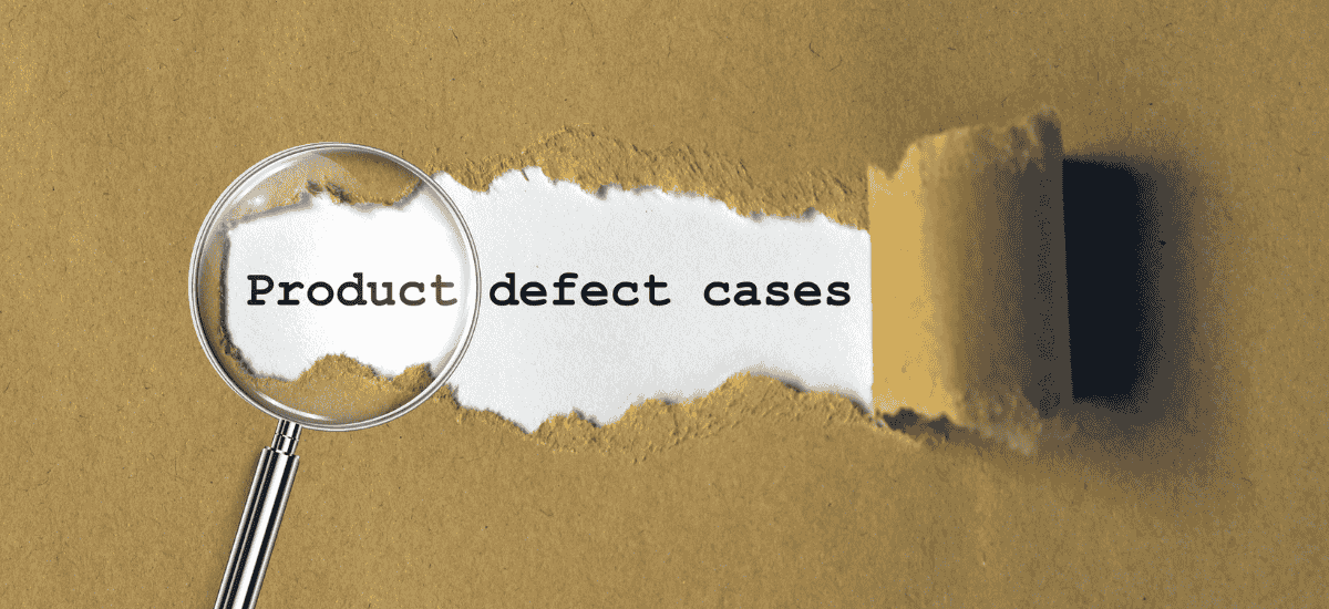 Personal Injuries Caused by Defective Products